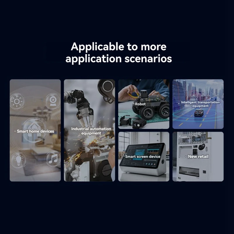 Für Luckfox Lyra Ultra W RK3506B Linux Development Board Onboard EMMC-8GB 2,4 GHz Wi-Fi6/Bluetooth 5,2/BLE