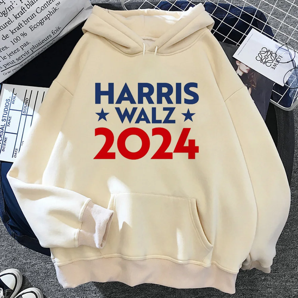 

Harris Walz hoodie comic casual wear Y2K athleisure anime soft fabric female tracksuits manga athleisure harajuku elegant