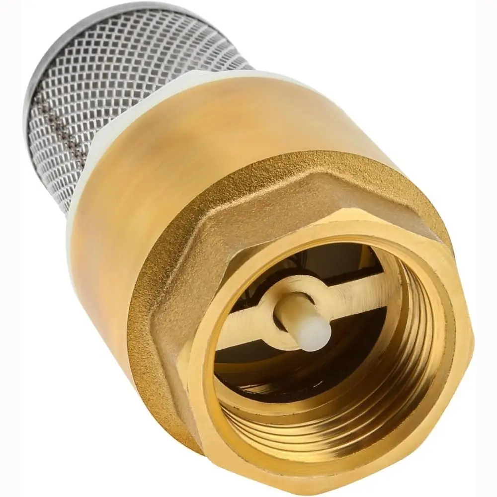 Durable Brass Material Foot Valve 1/2
