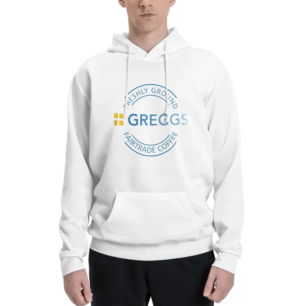 Trending Greggs Logo  Hoodies Men Women Casual Pullover Sweatshirts Hip Hop Long Sleeve Streetwear Autumn Winter