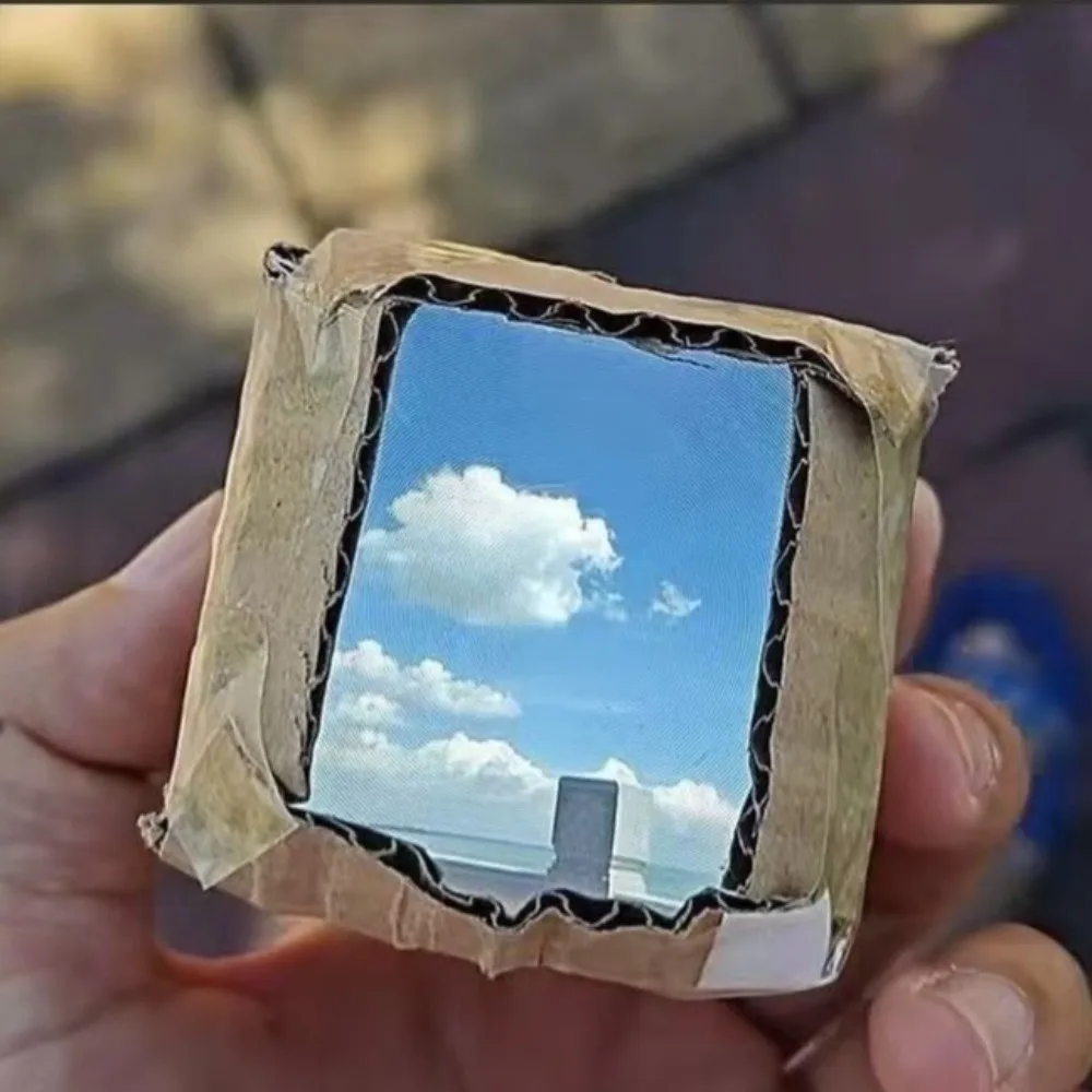 

Подарки, видоискатель уровня талии ручной работы, портативный DIY 50, оптическая линза, линза Френеля с 3D-печатью