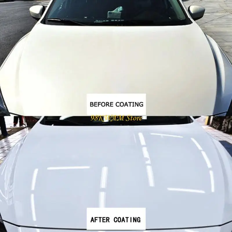 

68UF Detail Ceramic Ceramic Coating Seals & Shield- Car Clear Coat Hydrophobic Protections & High-Gloss