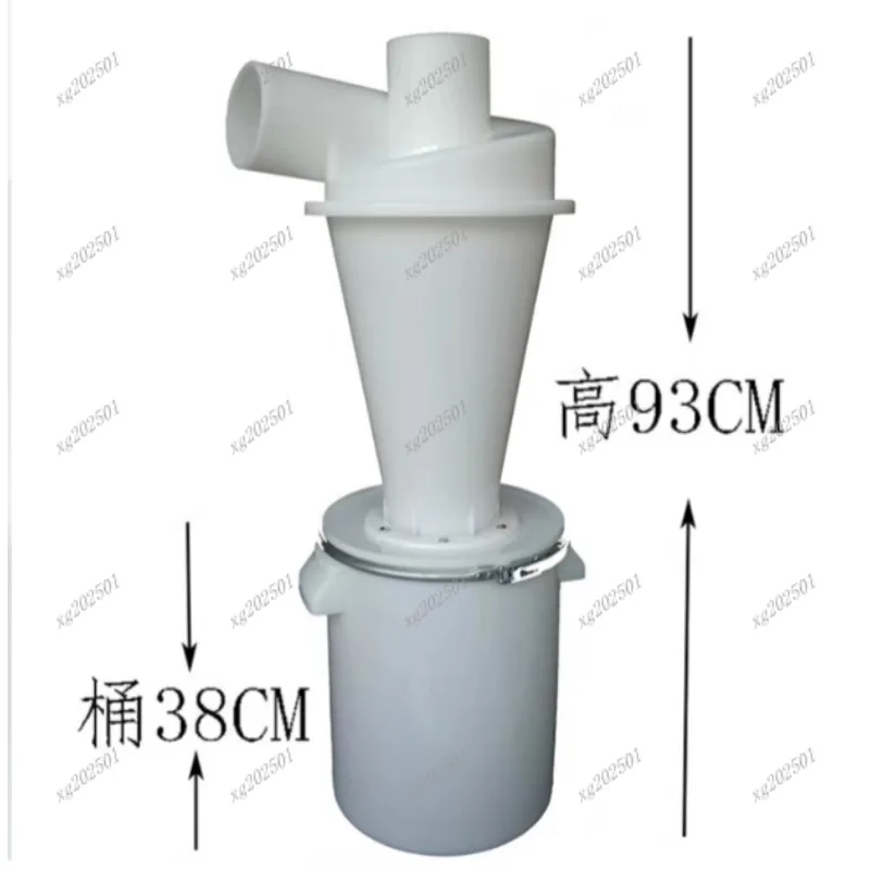 

Циклонный раздельный деревообрабатывающий пылесборник для шпаклевки - маленький/большой инструмент для удаления пыли с украшением