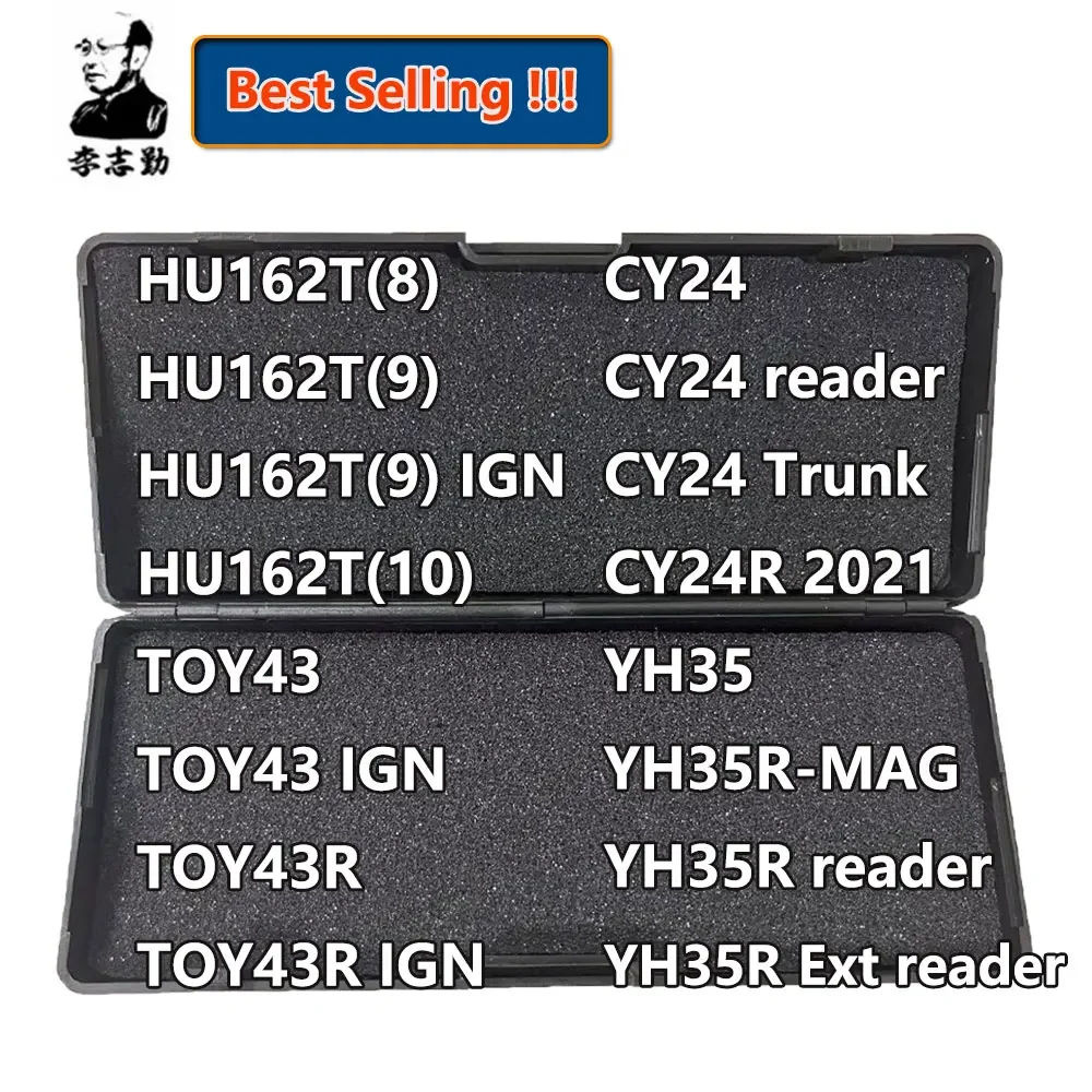 Lishi 2in1 Tool 2 in 1 MIT8 MIT11 NSN14 FO38 CY24 TOY43 TOY43AT TOY43R TOY38R DWO4R DOW5 CH1 HU87 Locksmith Tool for Car Key