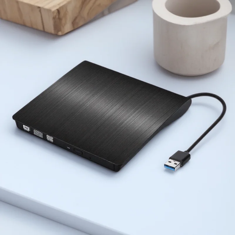 

USB 3 0 External CD DVD Drive Burner Writer for Laptop Desktop PC Mac Windows Linux Compatible with USB C Port