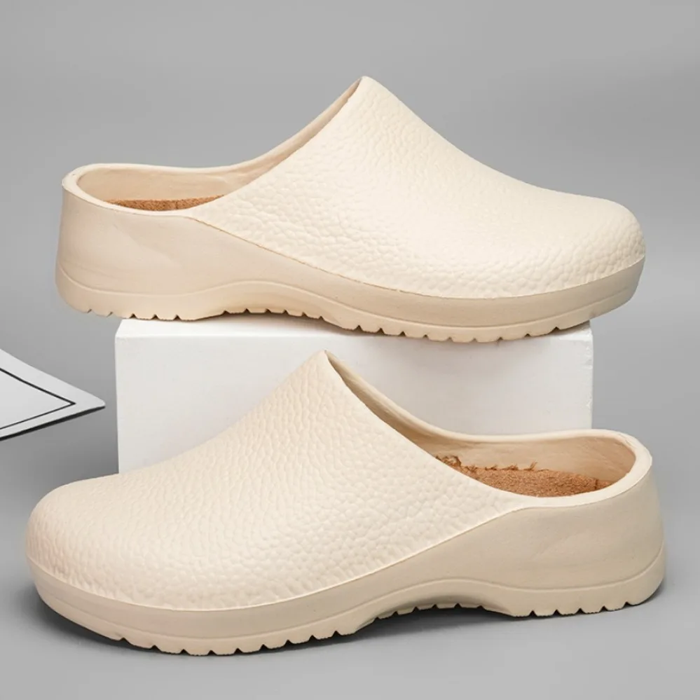 

Summer Waterproof Light Comfortable Chef Shoes Suitable for Hotel Restaurants Hospital Kitchen Shoes Non-slip Sandals