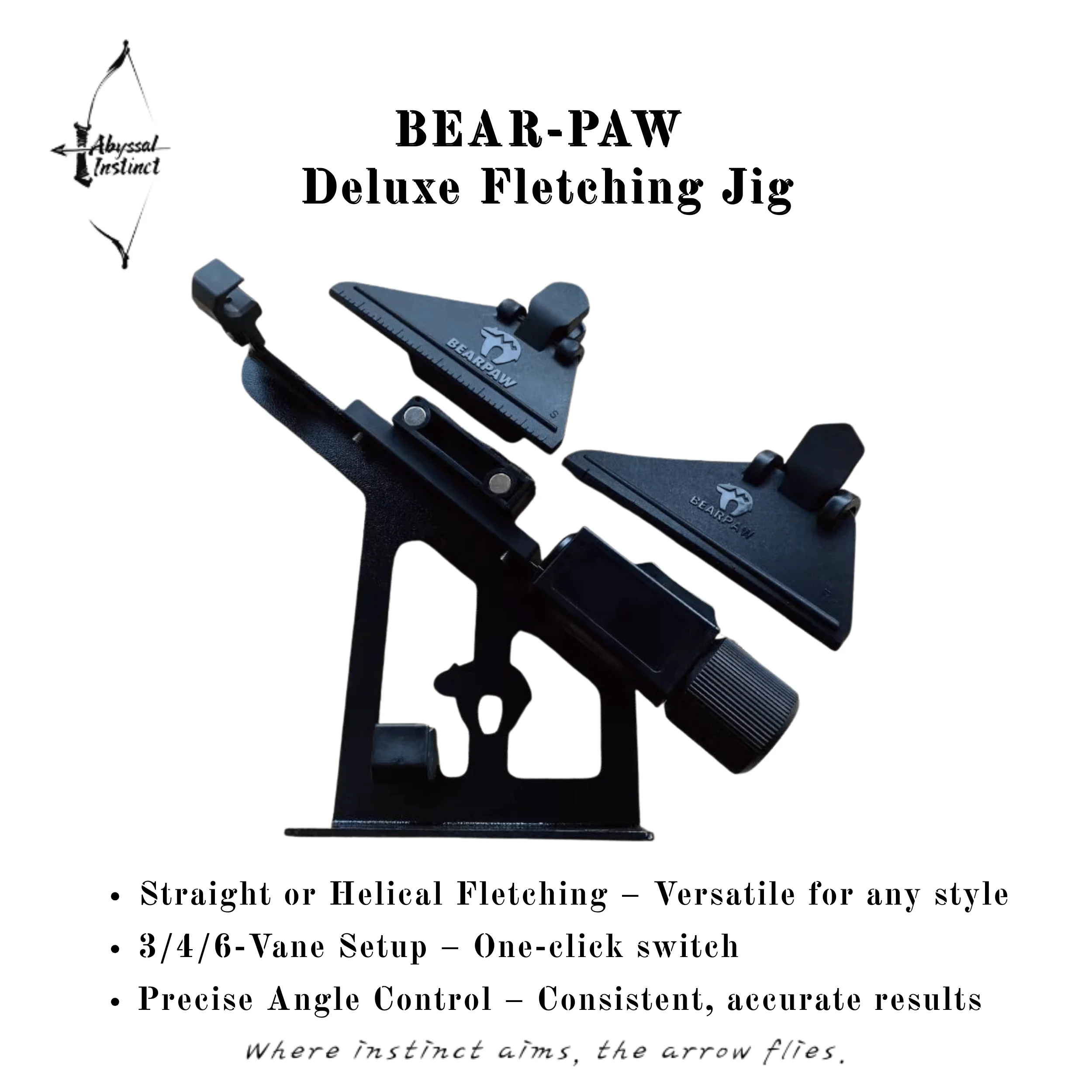 

Приспособление для оперения стрел для охотничьих стрел — регулируемый инструмент для лопастей 3/4/6 лопастей, винтовой и прямой