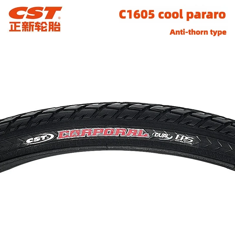 CST Zhengxin C1605 Cool Paro stab-proof, wear-resistant 26x1.5 outer tire 700X35C/38C mountain touring bicycle tire