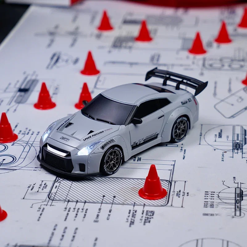RC professional four-wheel drive racing car, children's high-speed drift remote control car, full proportional operation gift