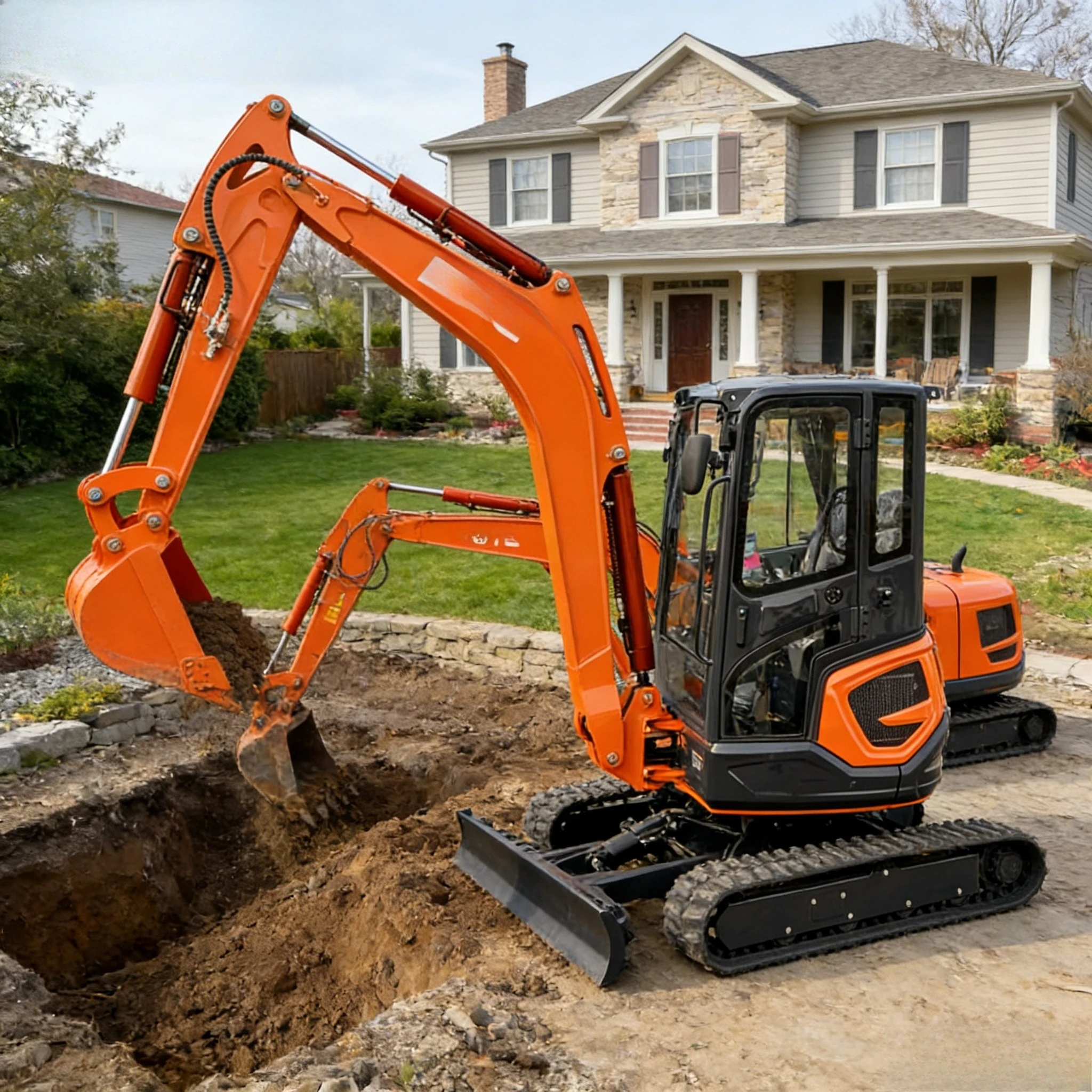 

2.5 Ton Mini Excavator Farm/Home/Construction Hydraulic Micro Digger Mini Crawler Excavator for Sale small excavator customized