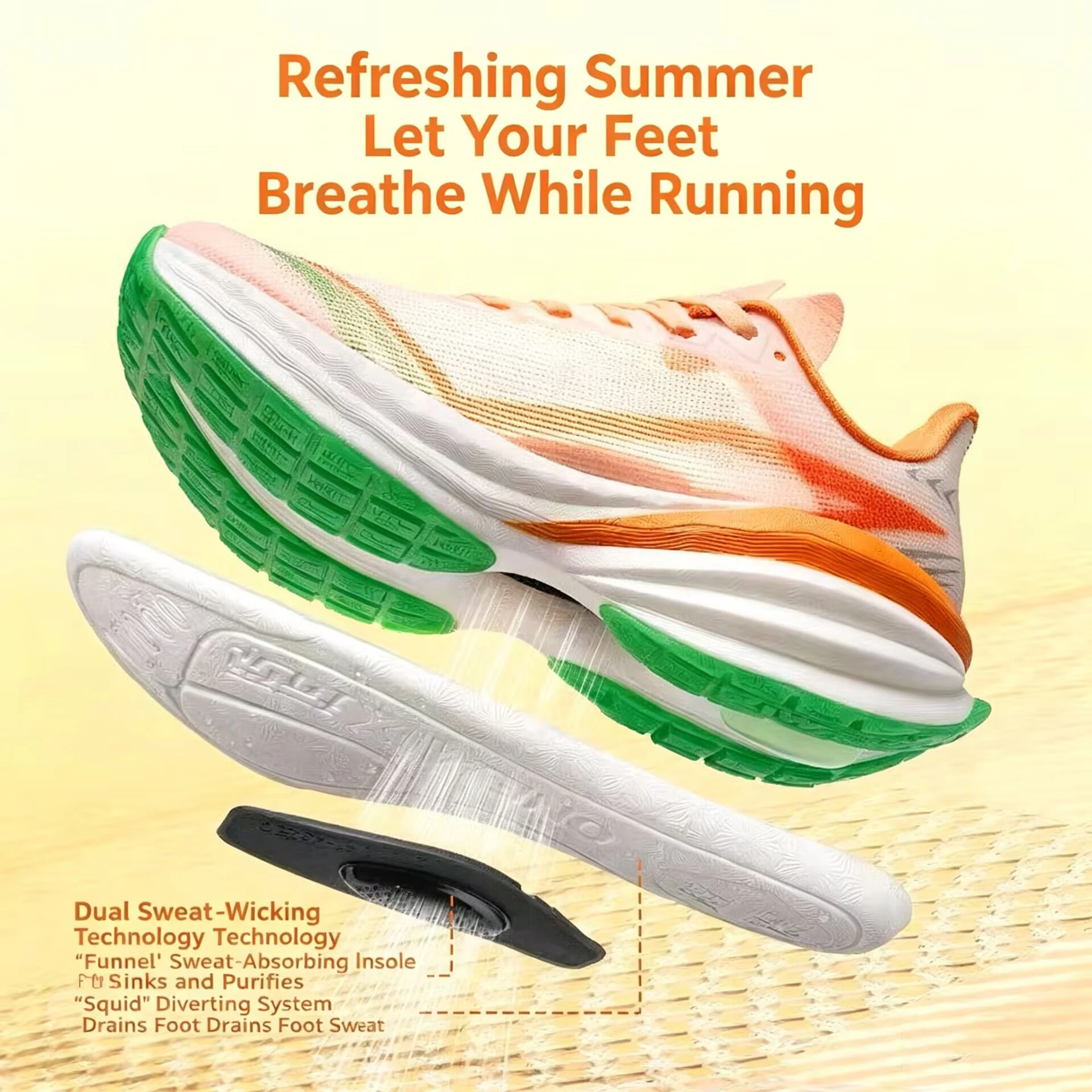

OneMix Breathable Single-Mesh Running Shoes – Soft-Sole Summer Jogging Sneakers with Shock Absorption (Unisex)