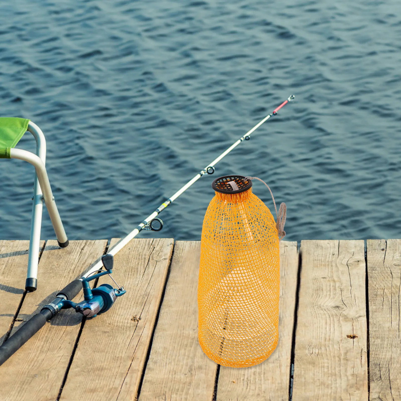 

Foldable Fishing Trap Multipurpose Shrimp Crab Eel Loach Catcher Collapsible Plastic Mesh Net Cage for Efficient Portable