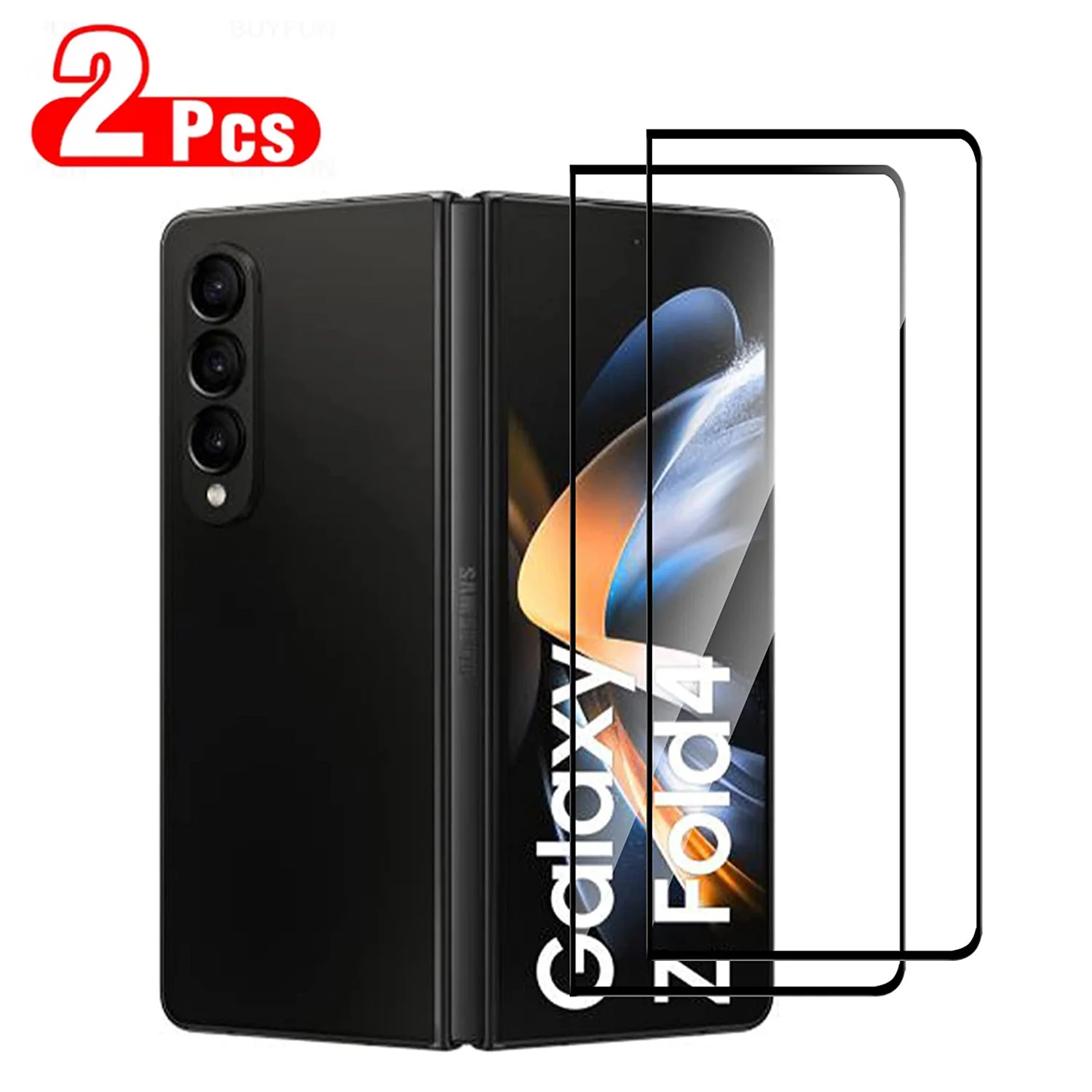 

For Samsung Galaxy Z Fold 2 Z Fold 3 Z Fold 4 Z Fold 5 Z Fold 6 HD Black Screen Protector