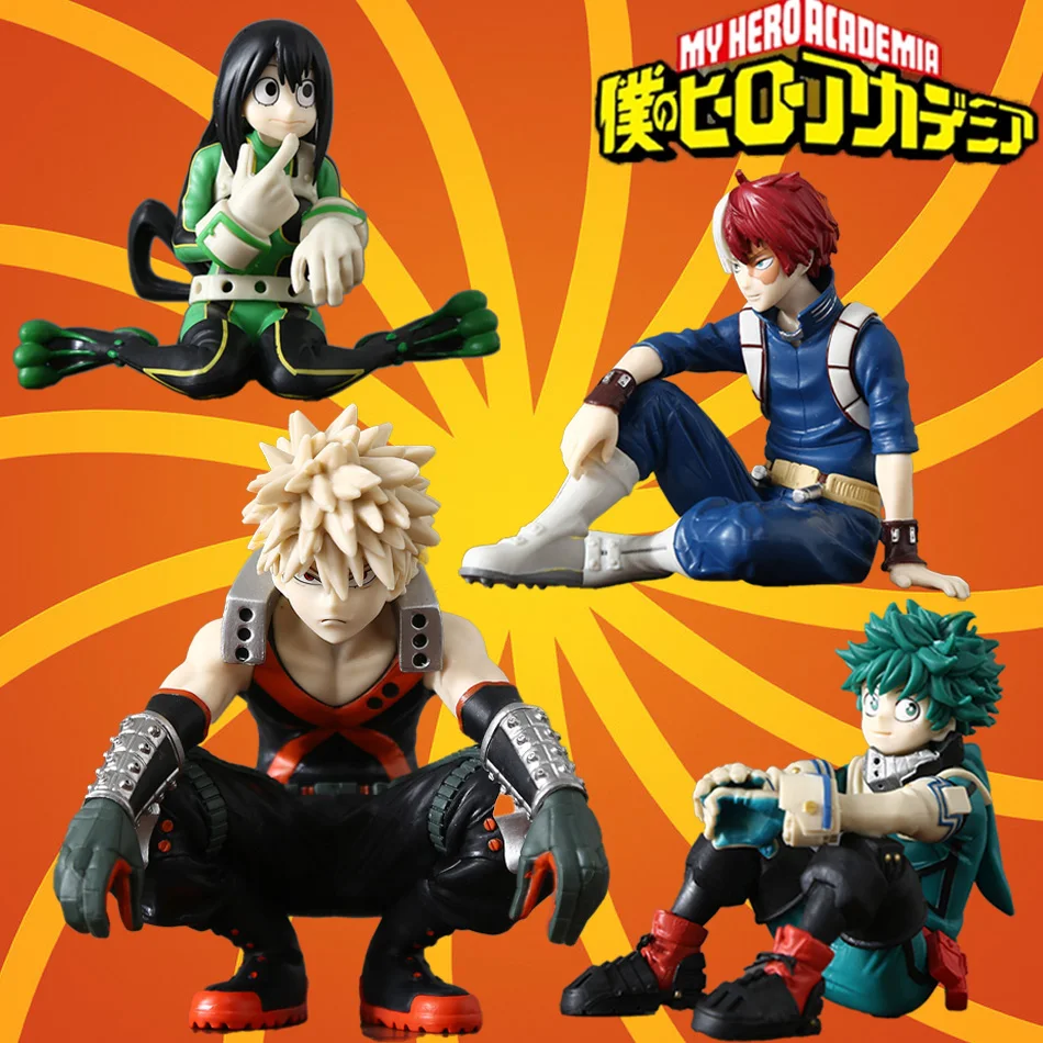 

Новое аниме My Hero Academia Midoriya Izuku Bakugou Katsuki Ochaco Uraraka аниме фигурка украшения игрушки для детей Рождественский подарок