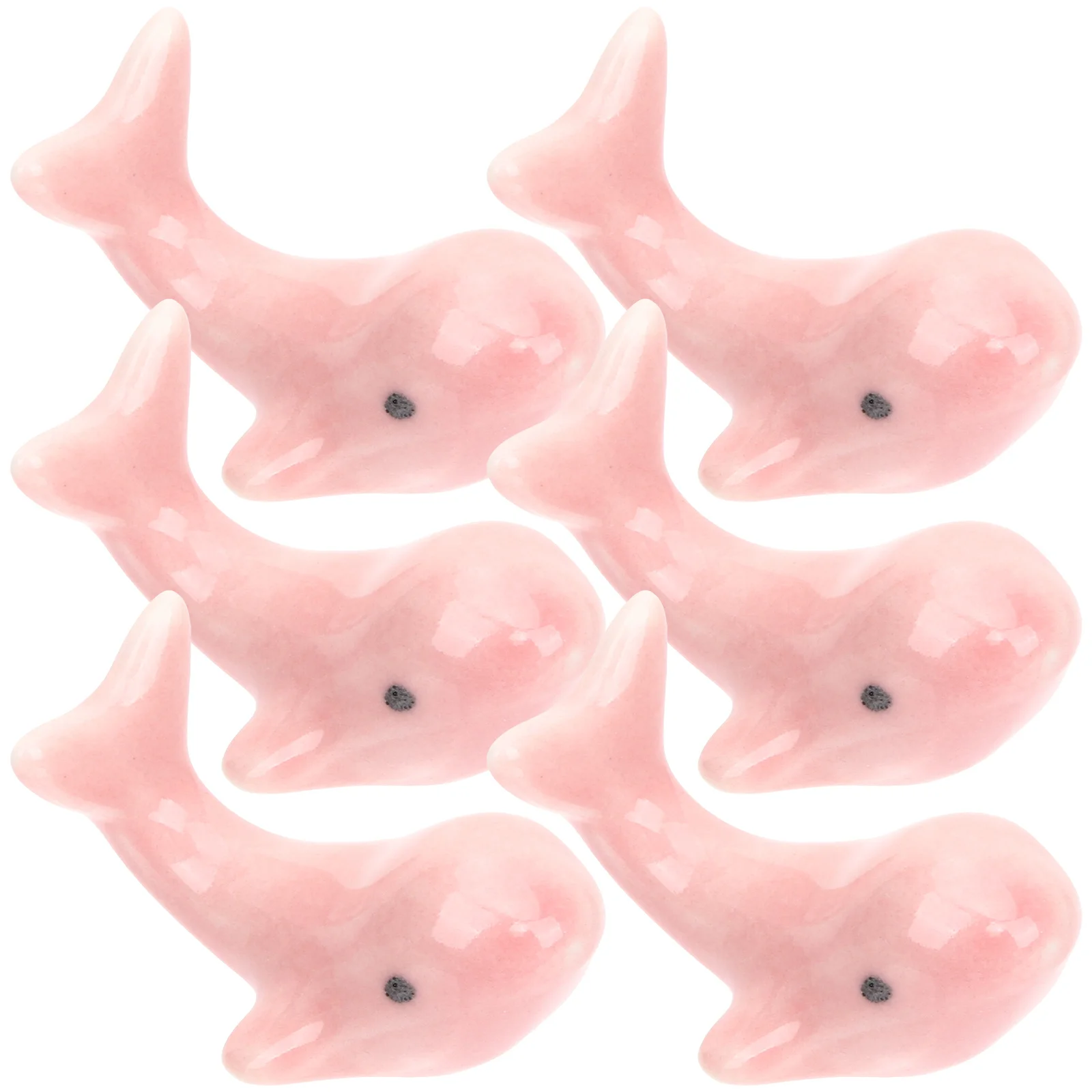 

6 шт., керамический держатель для палочек для еды с животными, подставка для палочек для еды, ложка, подставка для вилки, фарфоровый органайзер для посуды для обеденной подставки для ложки