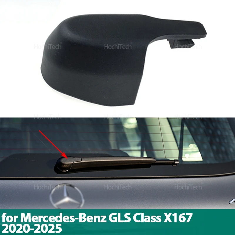 Windshield Windscreen Rear Wiper Washer Arm Blade Cover Cap Nut for Mercedes-Benz GLS Class X167 2020-2025 A2478240000