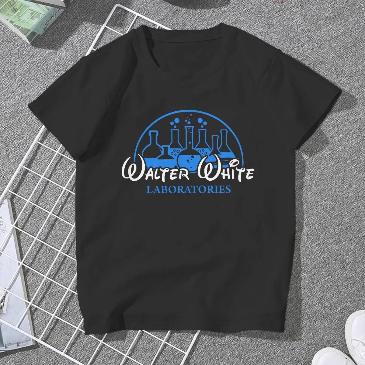 Movie Breaking Bad Water White T Shirt Grunge Women's Tees Summer Harajuku Crewneck Polyester TShirt