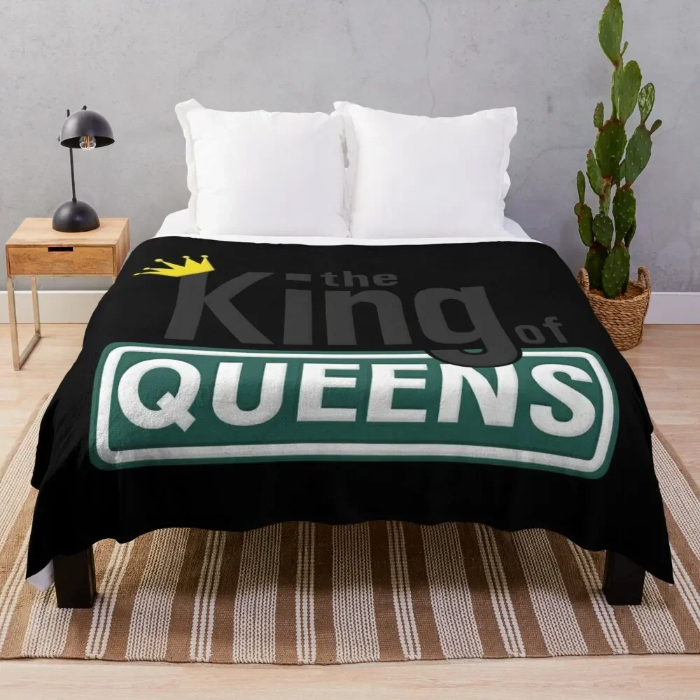 

The King Of Queens Throw Blanket Decorative Sofas Moving christmas decoration Blankets