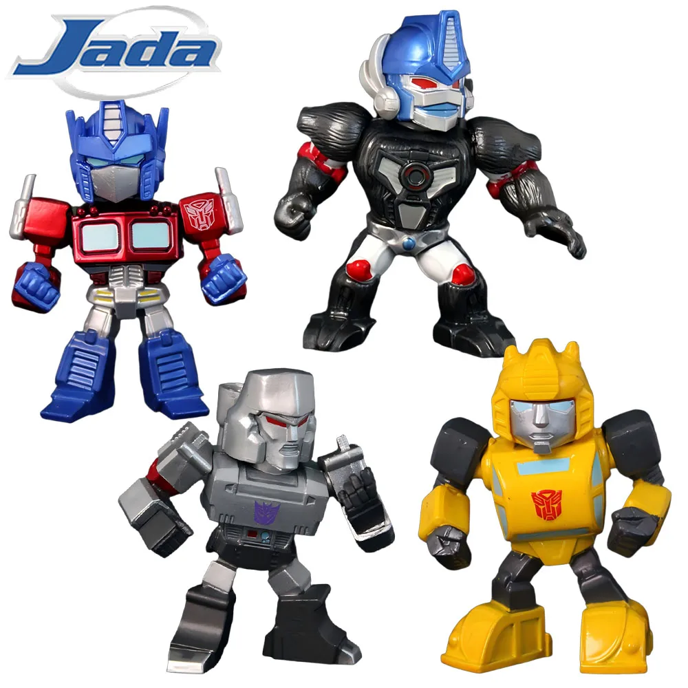 

New Original JADA Transformers Action Figures Optimus Prime Bumblebee Decor Unique Desktop Ornaments Holiday Presents for Teens