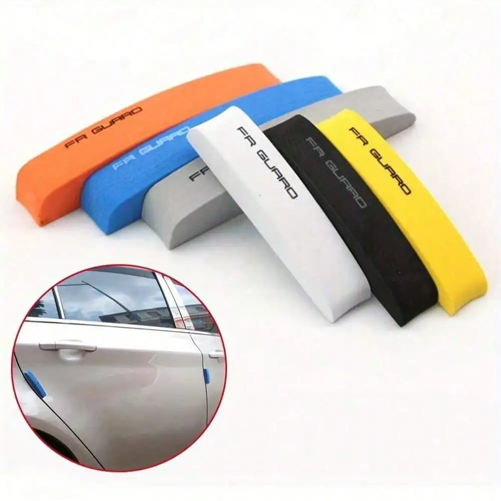 4Pcs Car Door Protection Strip anti Scratch Bumper Sticker, Suitable for Cars, SUVs, and Trucks, Suitable for Daily Driving, Par