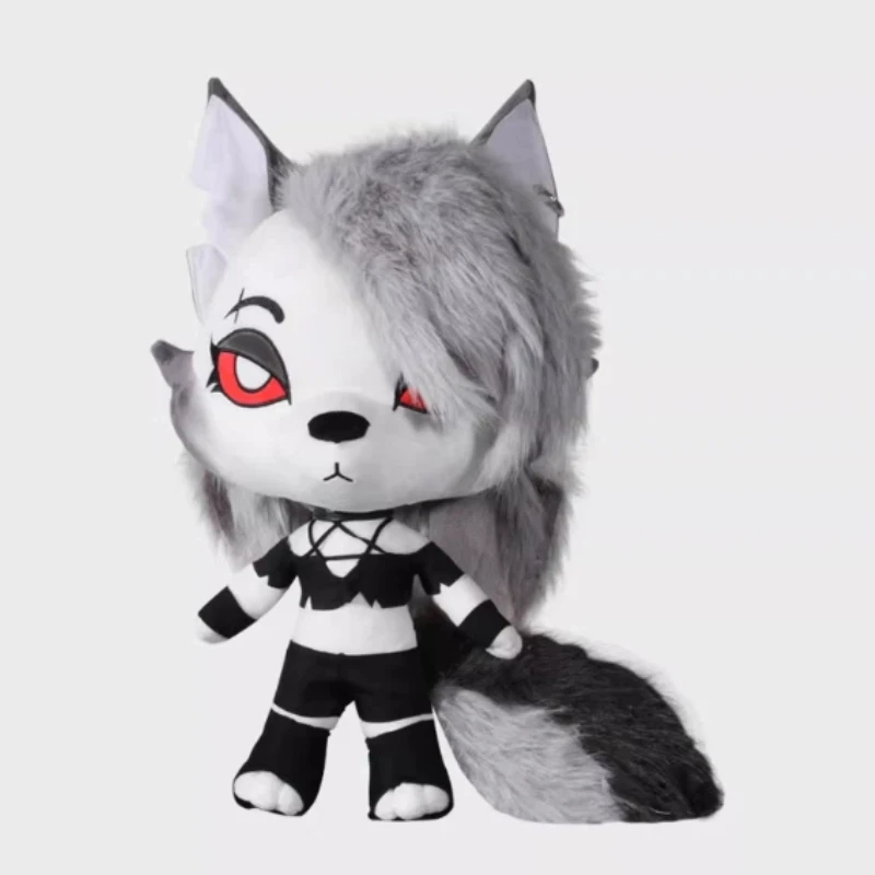 

Плюшевая игрушка Otakutech Helluva Boss Loona 45 см из хрустального бархата, милая подушка-игрушка, аниме-аксессуар, украшение, подарок на день рождения и Рождество