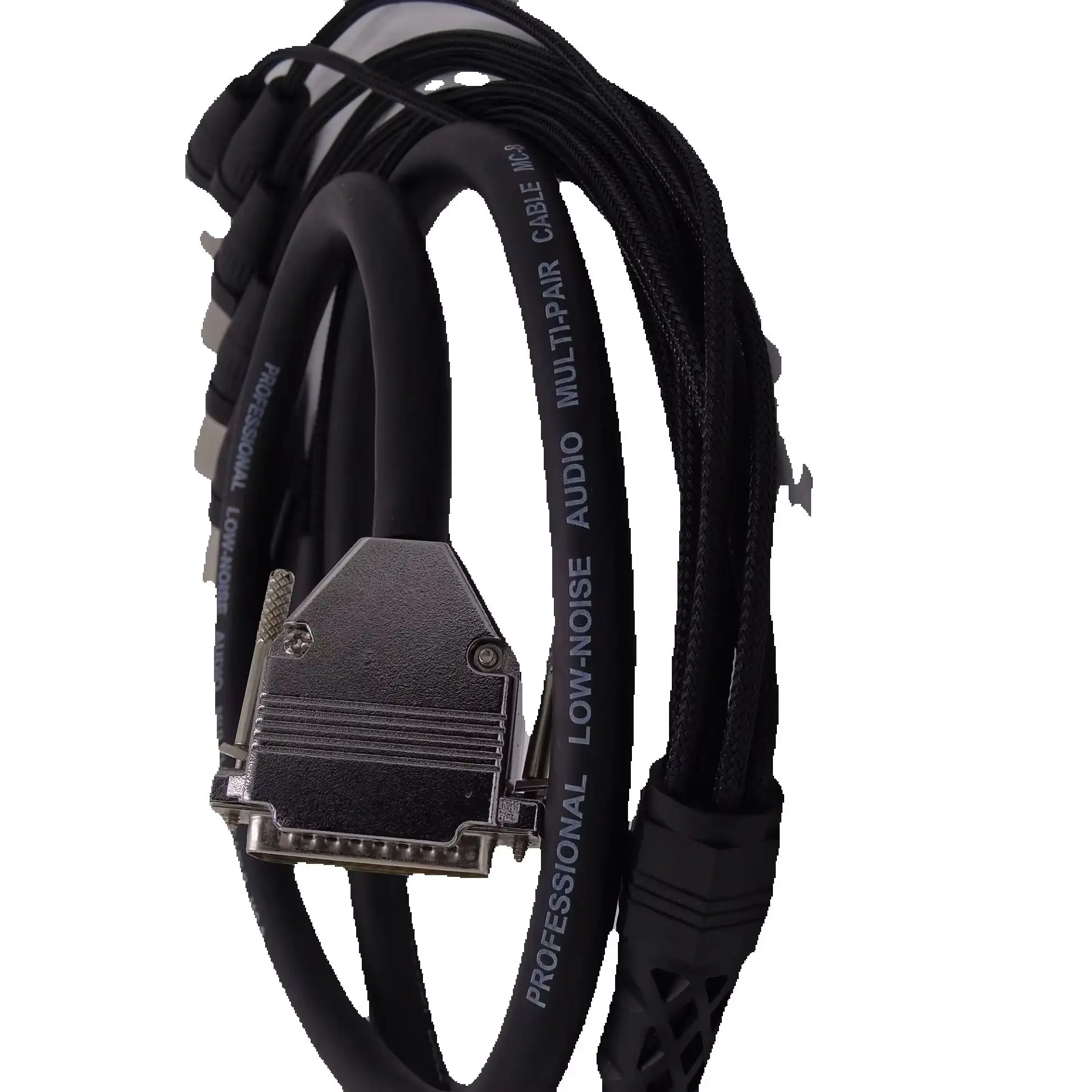 High quality 8 Channel DB25-XLR Female Snake Cable with Gold connectors 5ft