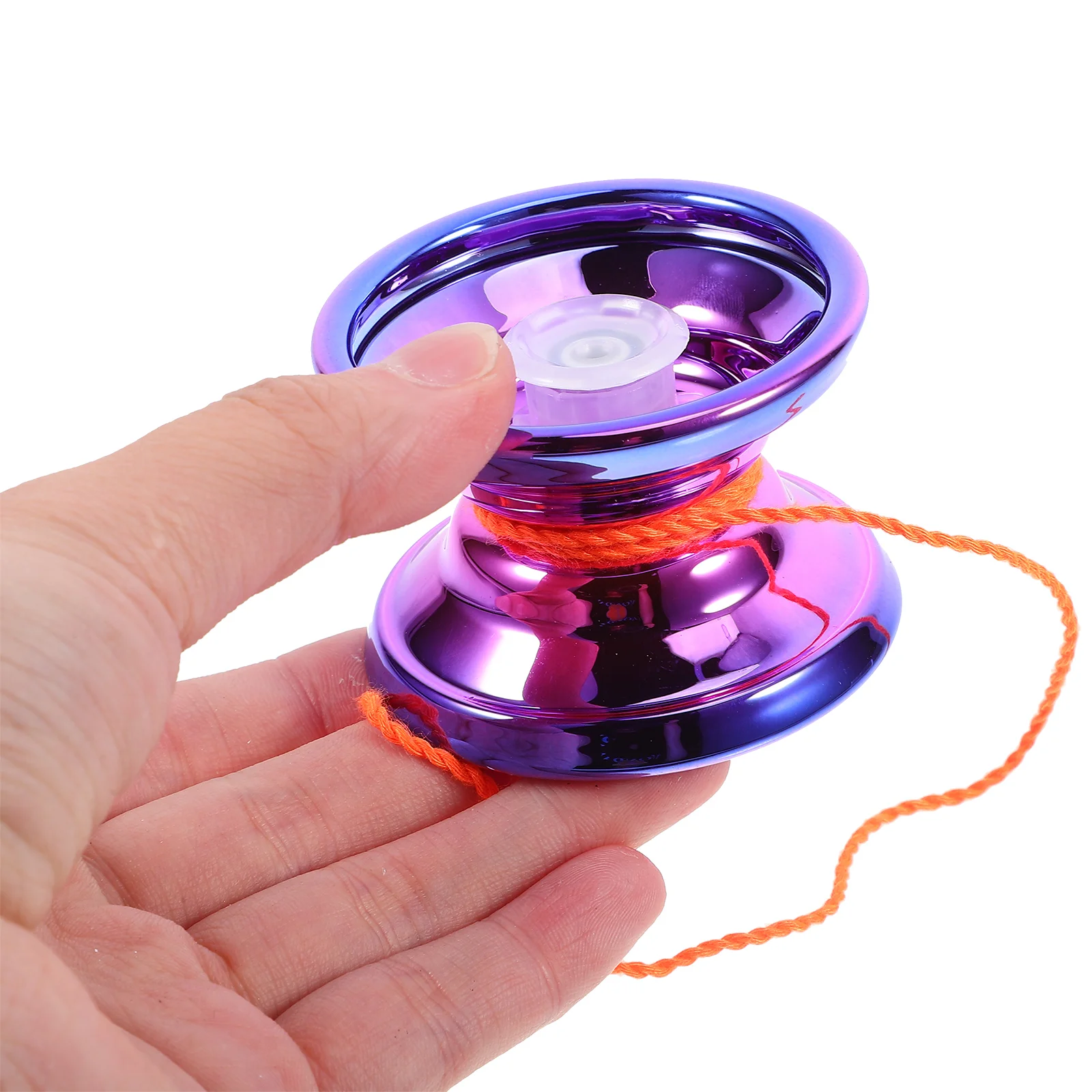 Kids Toys Yo-Yo Professional Ball Sleep Plaything Yo-yos Purple Fingertip Toddler