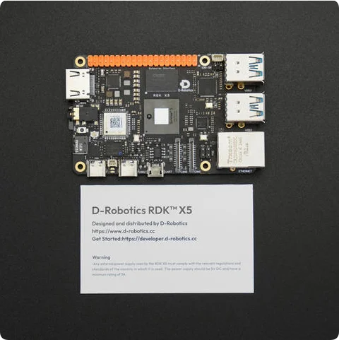 مجموعة أدوات مطور الروبوت RDK X5 ROS 2 AI، 10TOPS BPU، Ubuntu & TogetheROS.Bot المثبتة مسبقًا، تدعم LLM على الجهاز #4