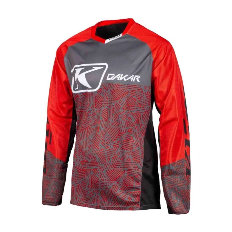 2024 K Men Motocross Jersey MTB Enduro Off Road Shirt Downhill Sportswear Motorcycle T-shirts Long Sleeve Moto Cycling Clothes