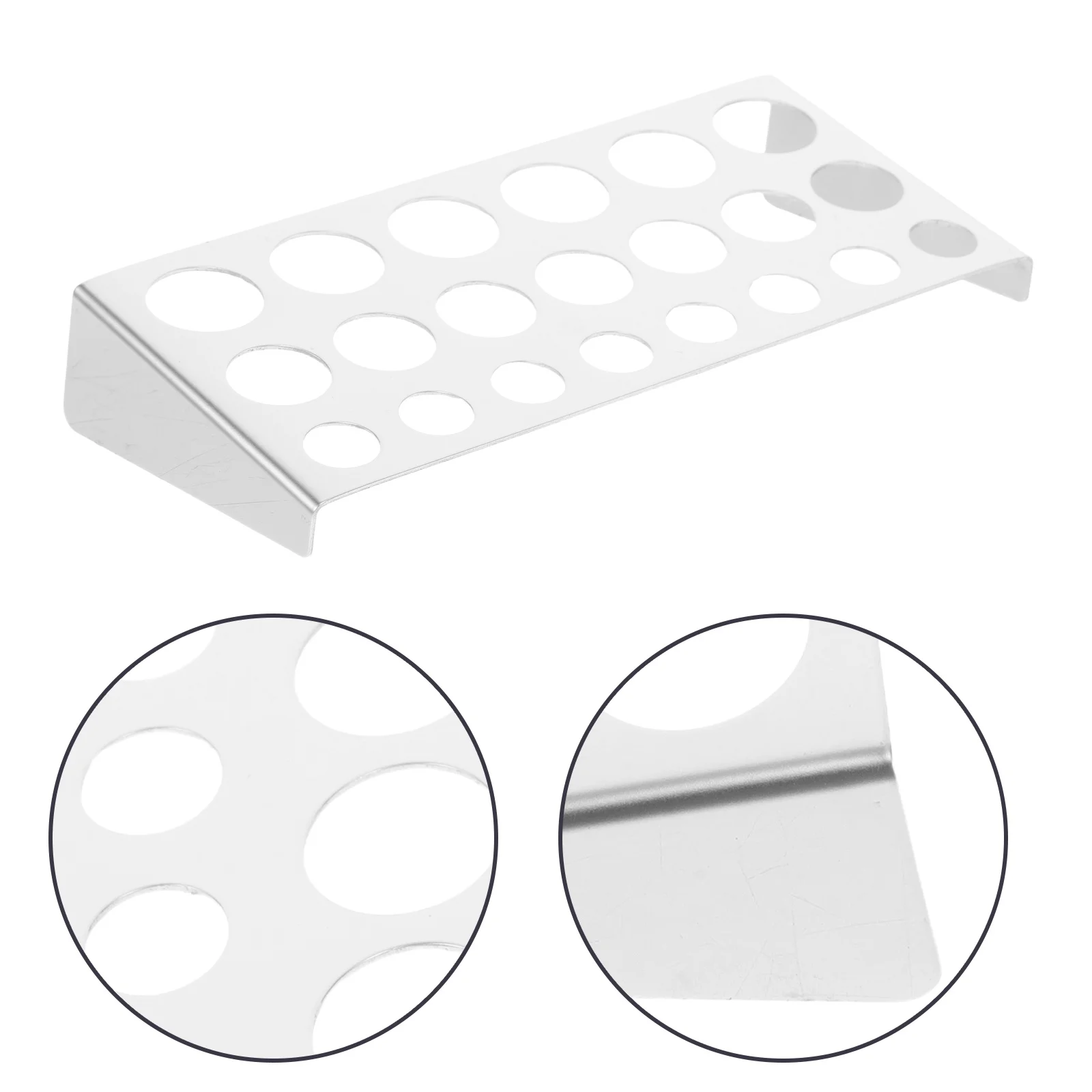 

Tattoo Pigment Organizer Stainless -Hole Ink Cup Rack Stable Tattooing Accessories Professional Tattoo Shop Supplies