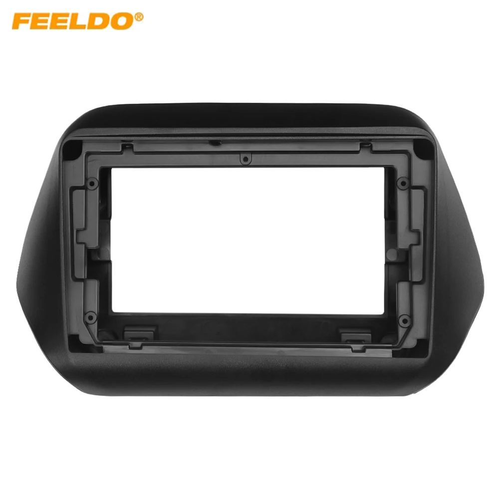 

Car Audio 9" Big Screen Head Unit Dash Fascia Panel Frame Kit Adapter For Chevrolet Camaro 2016 Radio Dash Frame