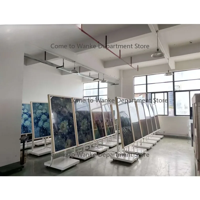 

Wall Mount Bracket 55Inch Digital Signage Screen WIFI 2K 4K Digital Frame LCD Displays for Intelligent Art Museum