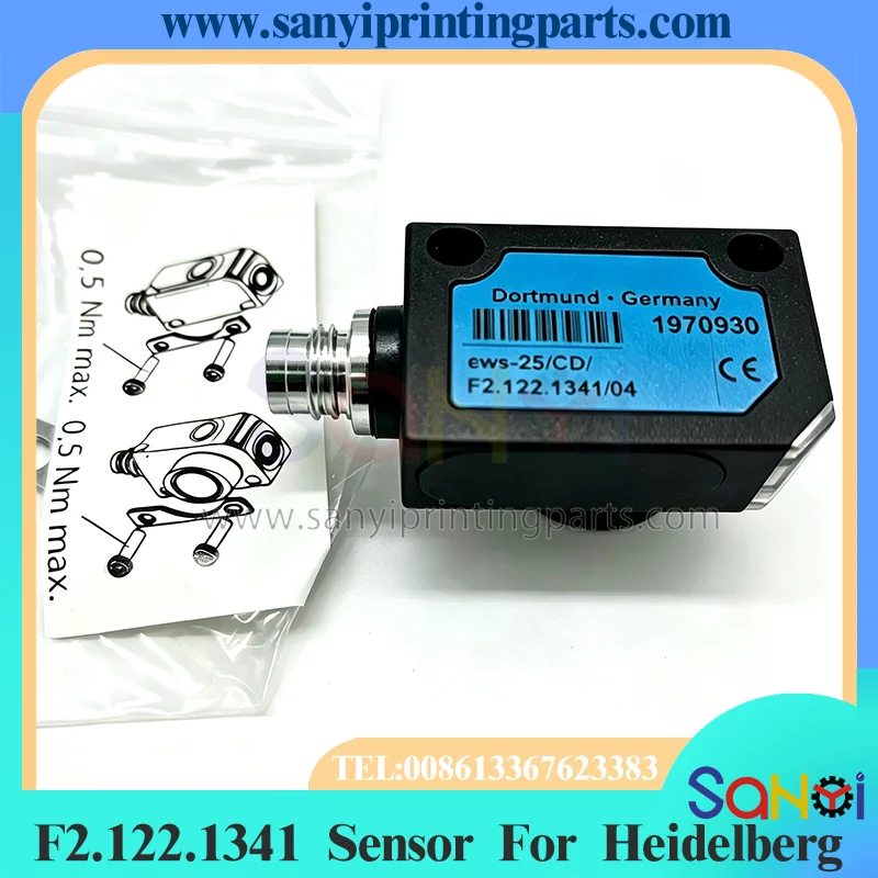 F2.122.1341 Ultrasonic Delivery Sensor For Heidelberg Mechvon Offset Printing Press