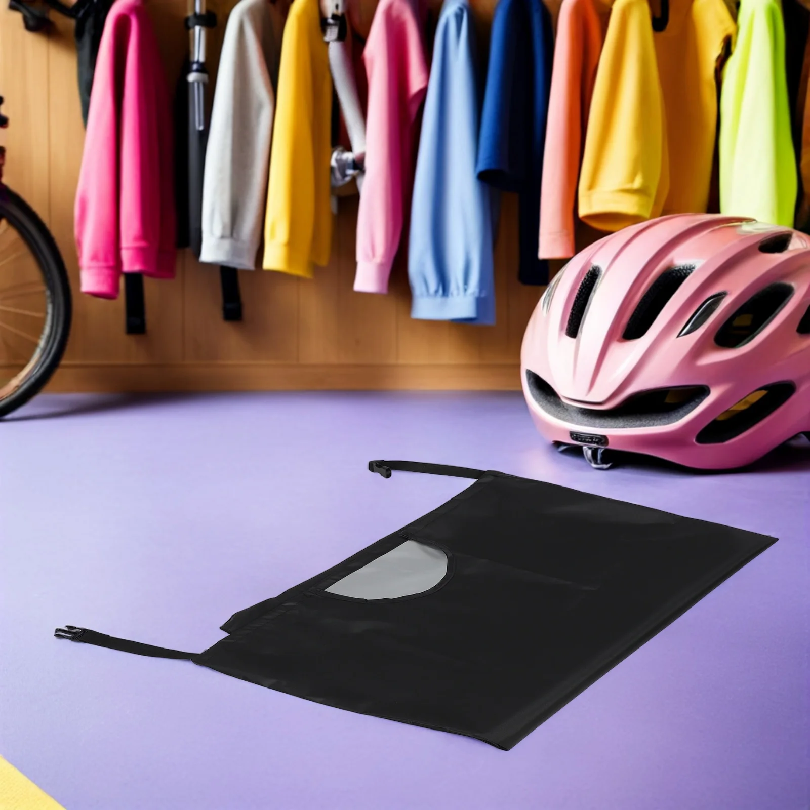 Bike Seat Cover Waterproof Oxford Cloth Universal Fit Rain Protector for Outdoor Cycling 85x65x55cm