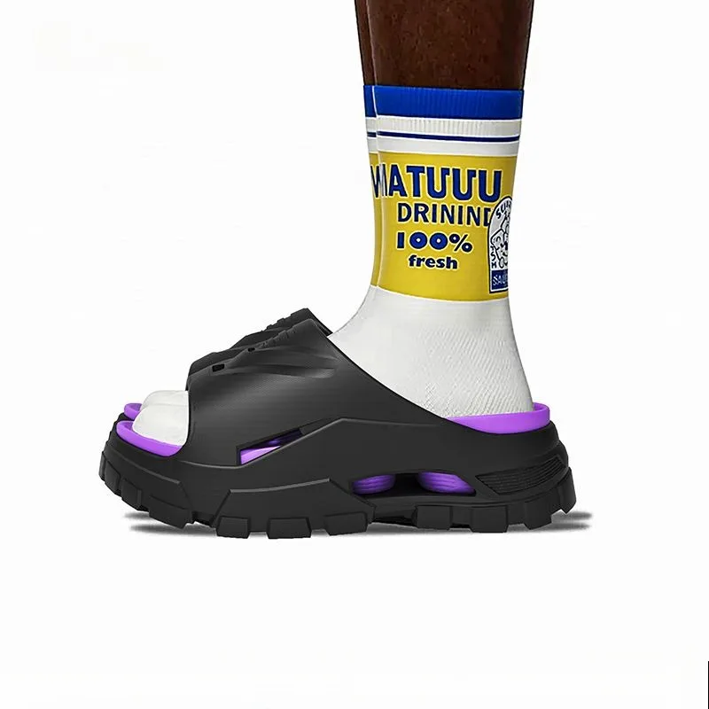 summer EVA slippers for man platform shoes for man slides slippers man outdoor beach slippers bathroom wading