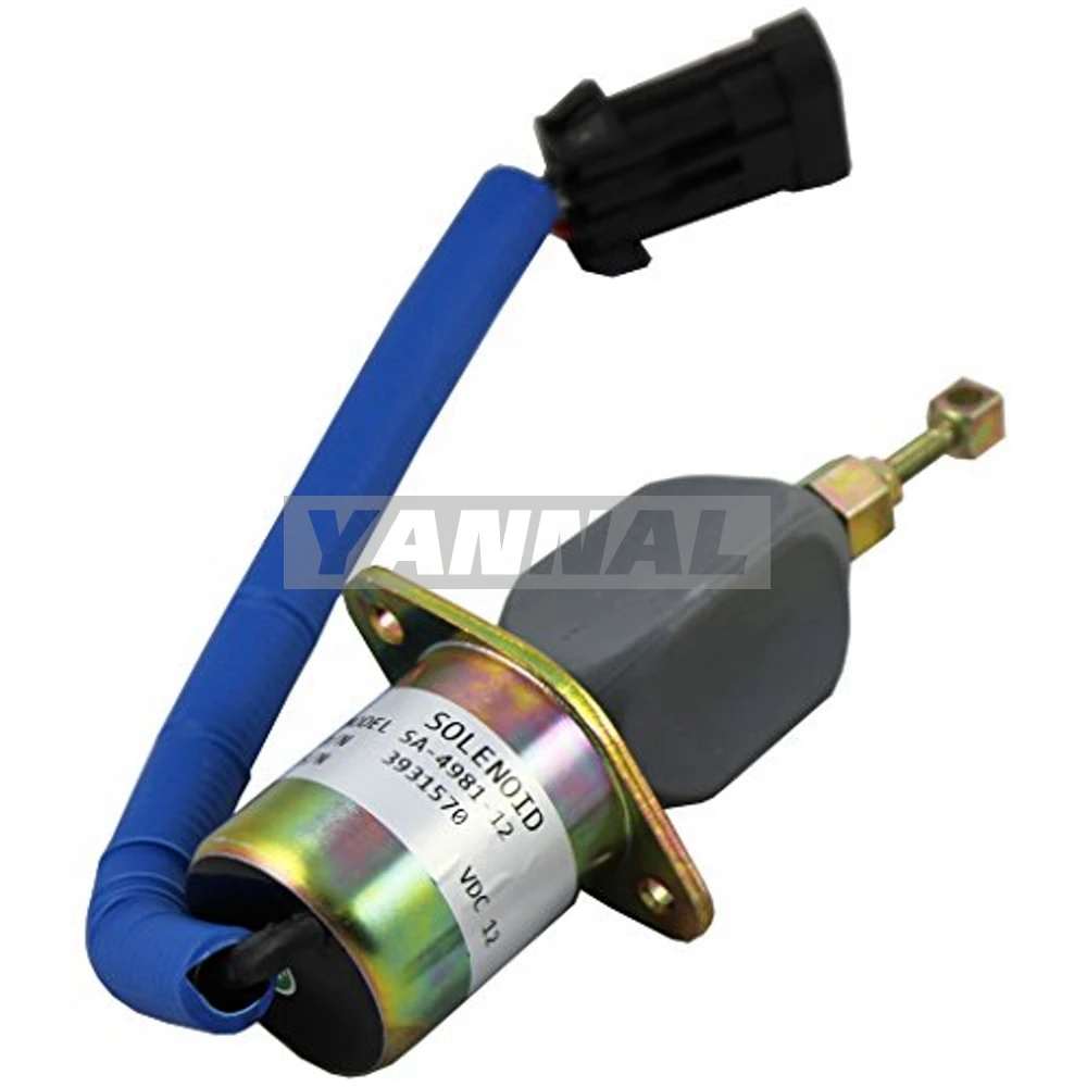 HOT SALE FUEL SHUTOFF SOLENOID FOR 94-98 DODGE RAM PICKUP SA-4981-12 CUMMINS DIESEL 5.9L