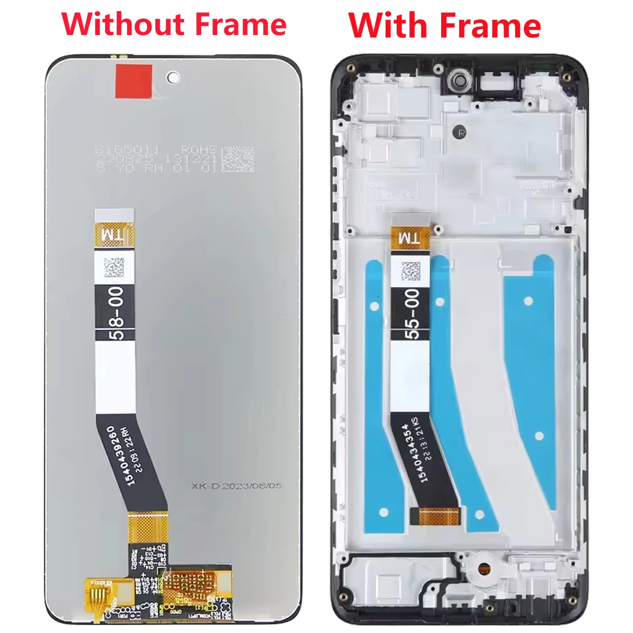 Pantalla For Motorola Moto G32 LCD Display XT2235-2 XT2235-3 Touch Screen Digitizer Assembly Full With Frame Replacement Parts