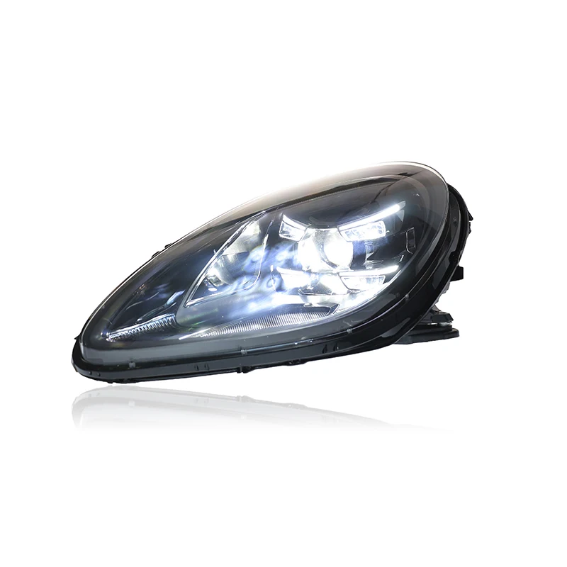 For Porsche Macan Headlight 2014-2022 Headlamp LED DRL Turn Signal High Beam Projector Lens