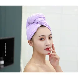 Women Magic Microfiberrapid Drying Hair Towel Cap Hat Towel Bathroom Bath Wrap Hat Quick Cap Turban Dry Toallas Bath Shower