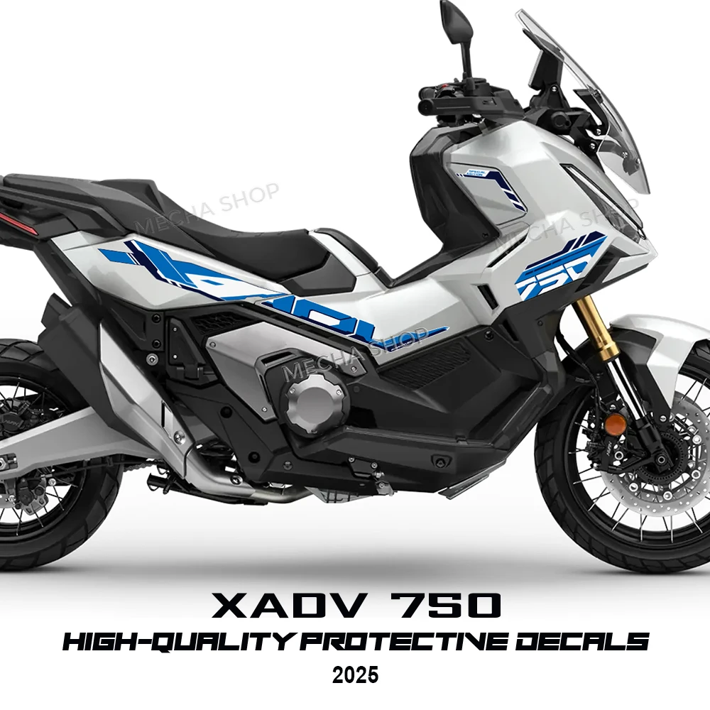 

Для X-ADV 750 X ADV750 2025 2026, наклейка на обтекатель, украшения для тела, наклейки, комплект ПВХ-наклеек с защитой от царапин
