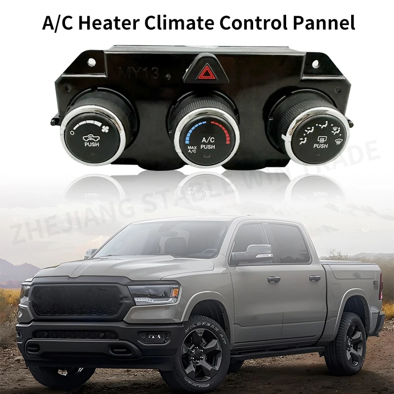 

A/C Heater Climate Control Pannel Module Switch For Dodge Ram 1500 2500 2013-2018 68268189AA P68268189AA Air Condition Module