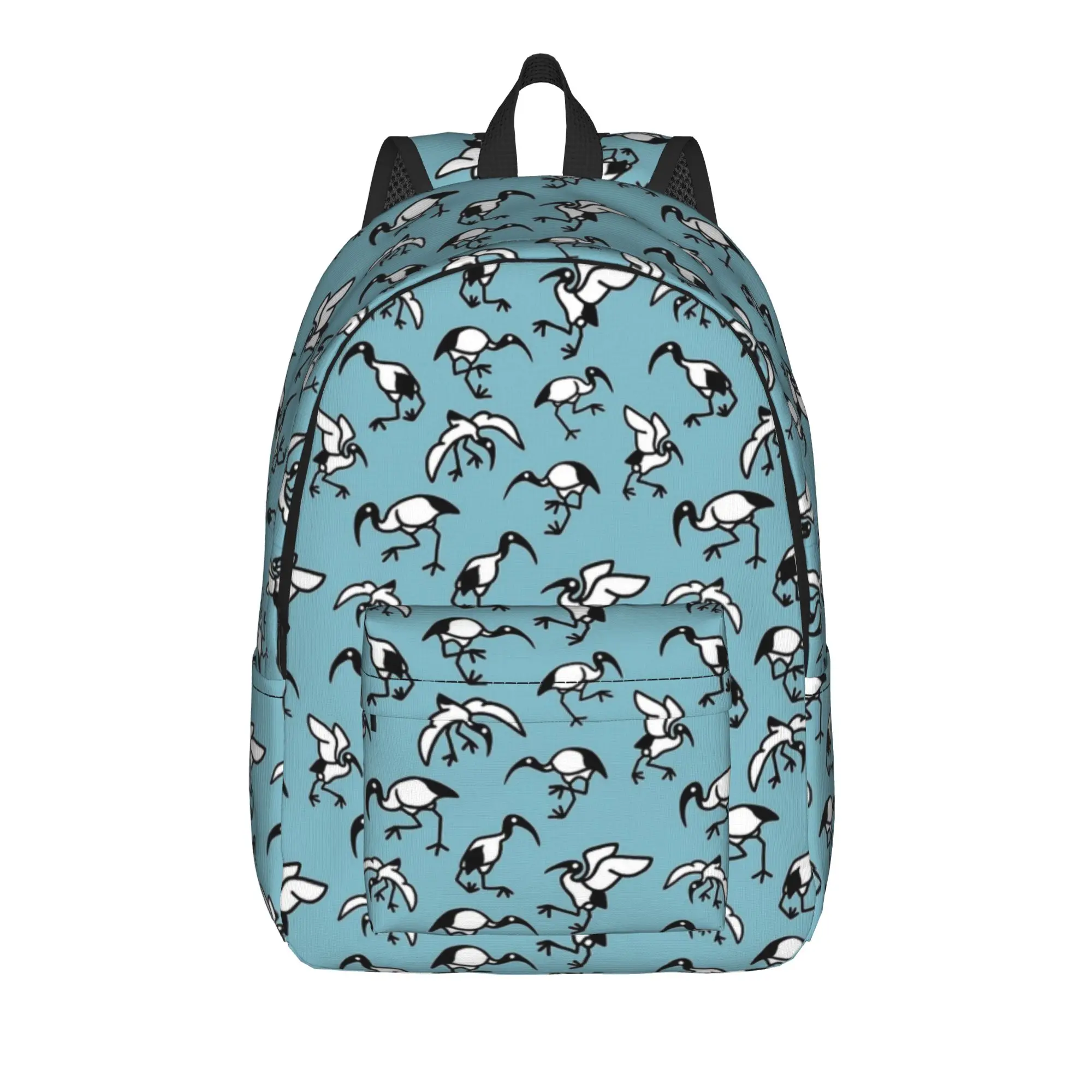 Blue Bin Chicken Backpack Women Men  Lightweight Backpacks Polyester Style School Bags Sport Colorful Rucksack