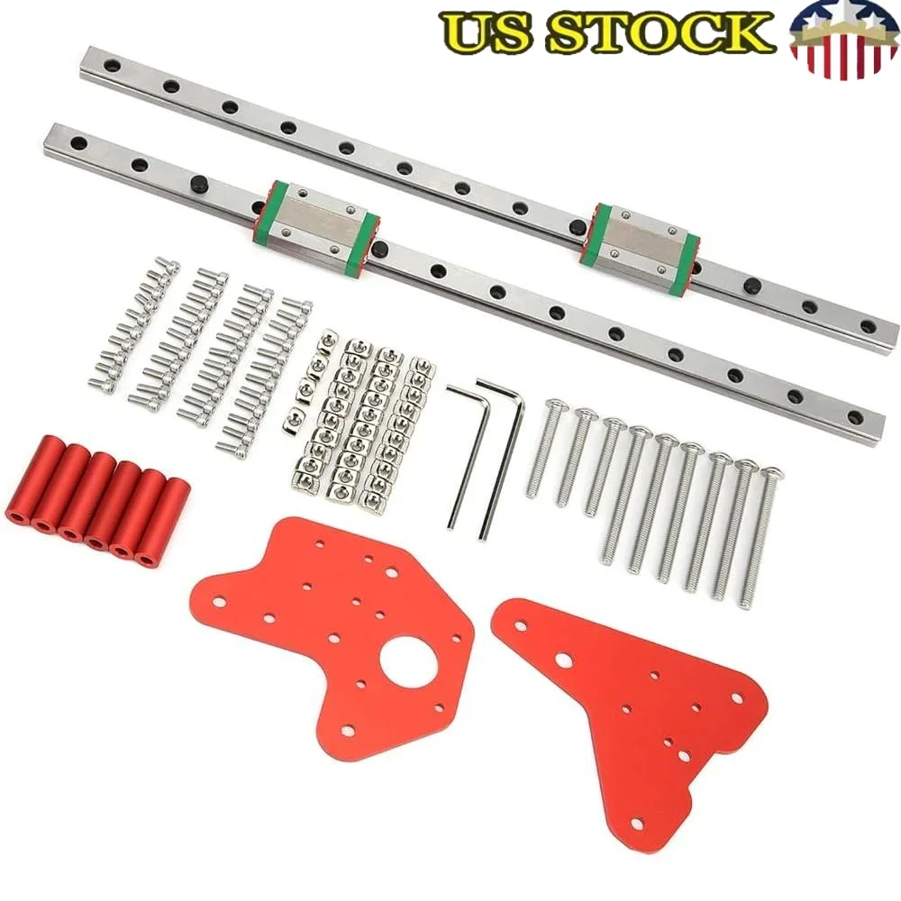 

Linear Slide Rail Z-Axis Kit Ender-3 Ender-3 Pro Ender-3 V2 CR-10 3D Printer Accessories High Precision Easy Use Durable