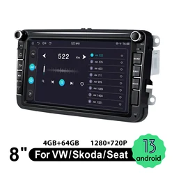 Joying 8 inch 1280*720 Android Car Radio Stereo Multimedia Playe Head Unit For VW Volkswagen Skoda Octavia Golf Passat B6 Polo