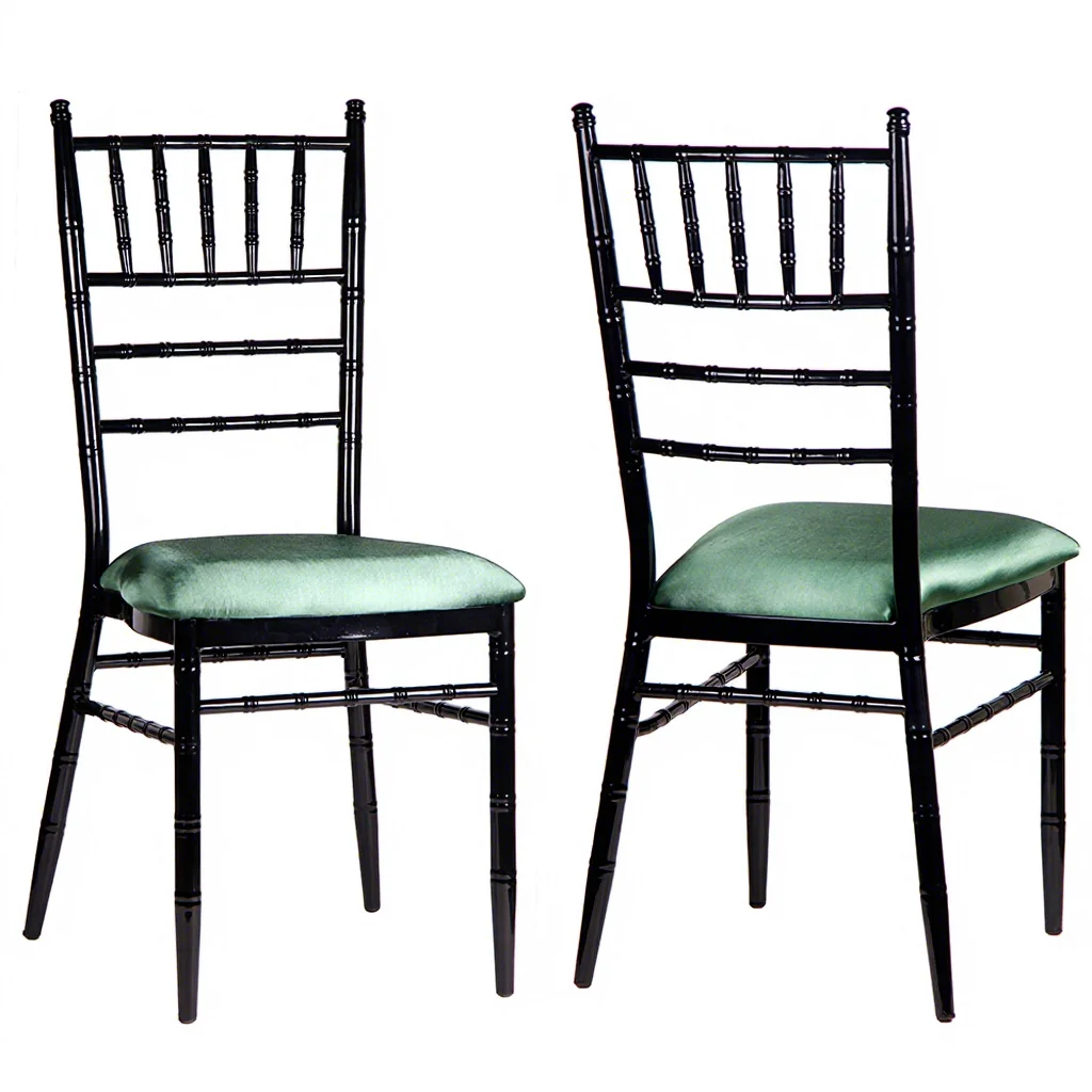 #Refurbished Aluminum Chiavari Chairs-Stackable Modern Design for Hotel and Commercial Furniture Use