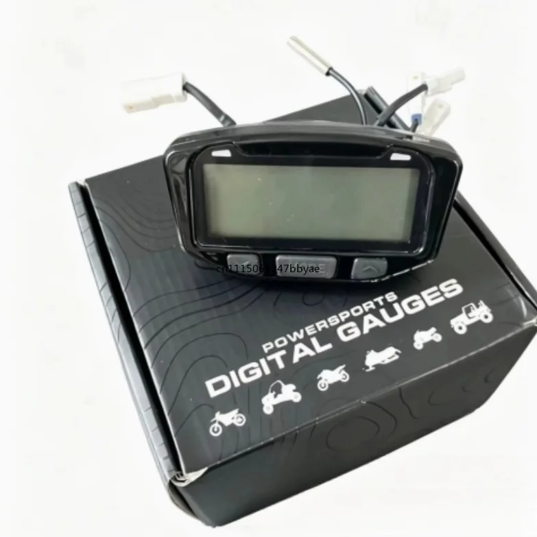 For ATV UTV Yamaha Kawasaki Polaris 752-119 Steam Digital Motorcycle Speedometer Tachometer Kit Universal