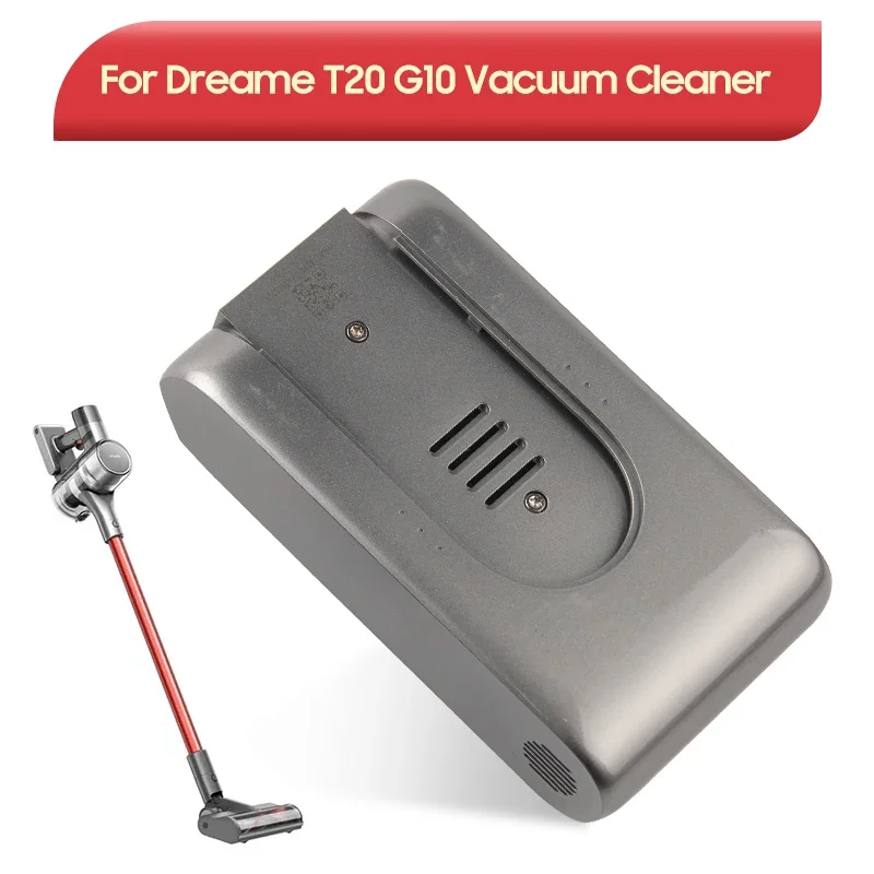 New Replacement Battery For Xiaomi Dreame Vacuum Cleaner T20 G10 Dreame T10 Handheld Cordless Vacuum Cleaner Accessory Parts 18v li ion battery rechargeable brushless cordless electric impact wrench oem power wrench 320n m torque for automobile repair