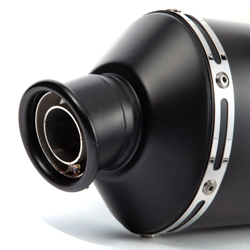 Stainless Steel Motorcycle Exhaust System Extended Universal Exhaust Pipe