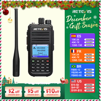 Retevis RT3S Walkie Talkie DMR Radio Uhf Vhf Digital Amateur 5W Long Range Ham Radio Stations Walkie-Talkies Professional GPS
