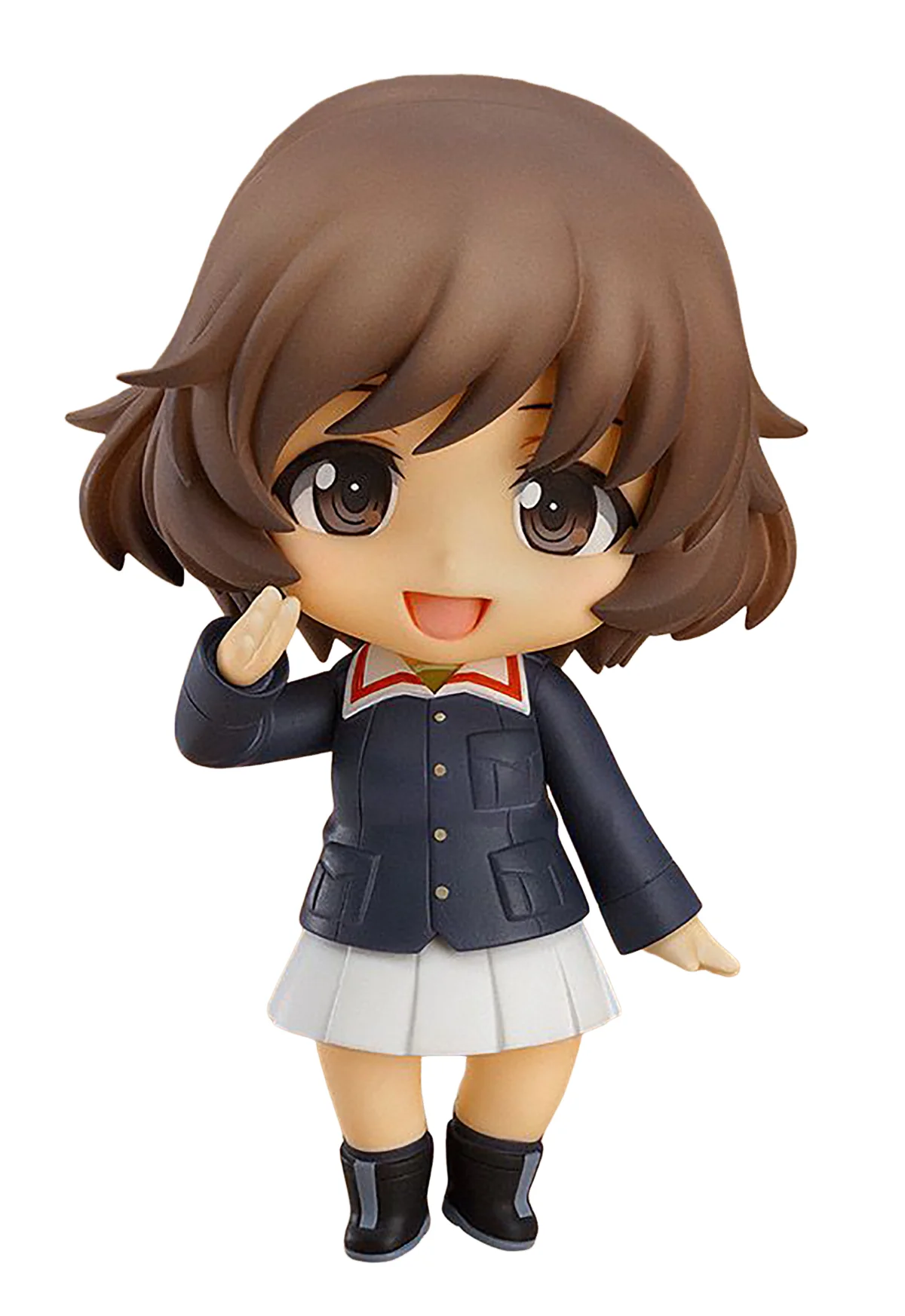 Original Genuine Good Smile Company Action/Dolls Nendoroid #412 Girls Und Panzer Akiyama Yukari Anime Character Figure Gift Toy
